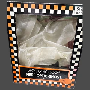 Vintage Jo-Ann Fabrics Spooky Hollow Fiber Optic 12” Ghost 1999 - Picture 1 of 9