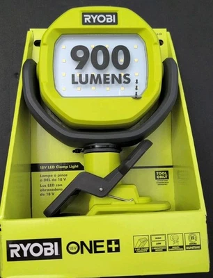RYOBI 18V ONE+ Cordless LED Clamp Light PCL663B (TOOL ONLY) New !!! - Image 1 of 2