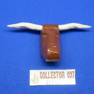 Pfadfinder Holz handgeschnitzt langes Horn (6") Halstuch Schieber 2511C1 - Bild 1 von 6