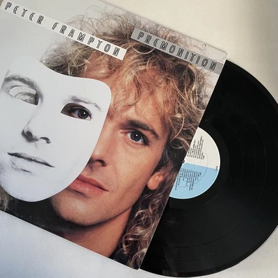 Peter Frampton – Premonitions LP Vinyl Record VG Rock 1986 Atlantic - Image 1 of 4
