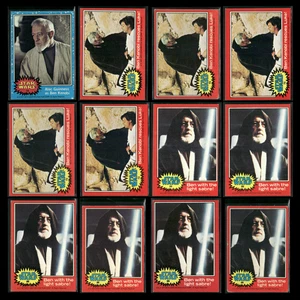 Star Wars 1977 Topps Lot (12)  EX-VG Ben Obi-Wan Kenobi Vintage 1st Edition  - Picture 1 of 14
