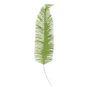 Kurt Adler 24-Inch Artificial Metallic Green Palm Frond Floral Spray - Picture 1 of 3