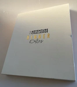 The Adventure Challenge Dinner Dates Book In Souvenir Case PreOwned - Picture 1 of 3