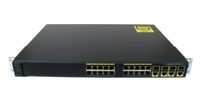 Cisco WS-C2960G-24TC-L 24-Port Gigabit Switch 4 x SFP - Photo 1/1