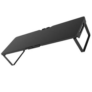 Monitor Stand Riser Aluminiumlegierung Holz Computer Laptop Riser Display Halter - Afbeelding 1 van 12