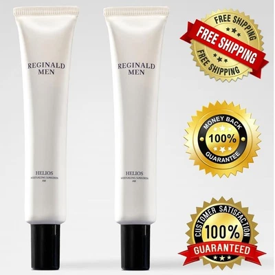 Reginald Men Sunscreen SPF 50 PA++++ | Brightening & Moisturizing ( 2 x 1.7oz ) Foto 1 de 4