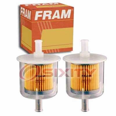 Filtros de combustible FRAM de 2 piezas para línea de bomba de gas Plymouth Fury 1964-1965 aire bu Foto 1 de 4