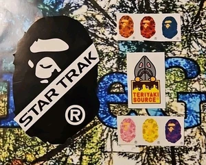 BAPE A Bathing Ape Stickers, Set Of 8 - Picture 1 of 3