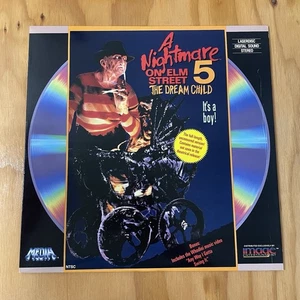 A Nightmare On Elm Street 5 The Dream Child It’s A Boy Laserdisc Movie 1989 - Picture 1 of 11