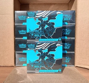 Pokémon TCG Scarlet & Violet Black Bolt Elite Trainer Box - 10x ETB Box Bundle - Bild 1 von 13