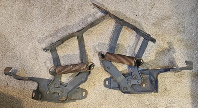 1974 1975 1976 Oldsmobile 88 98 Hood Hinges OEM - Image 1 of 4
