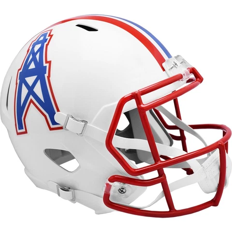 HOUSTON OILERS 1981-98 Riddell Throwback Replica Football Helmet Cover