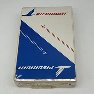 Vintage PIEDMONT AIRLINES Spielkarten Full Deck Neu Sealed - Bild 1 von 4