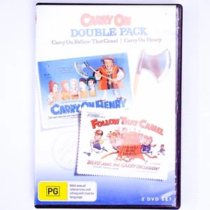 Carry On Follow That Camel / Carry On Henry (DVD, 2012) Double Feature Comedy - Picture 1 of 6