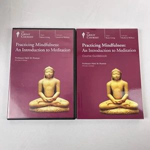 The Great Courses DVDs & Guidebook PRACTICING MINDFULNESS: INTRO TO MEDITATION - Imagen 1 de 5