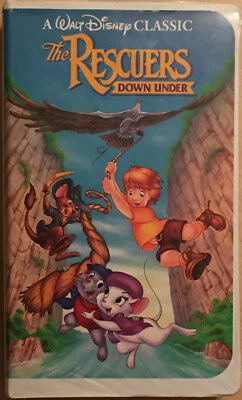 Walt Disney's The Rescuers Down Under Black Diamond Edition VHS - Image 1 of 4