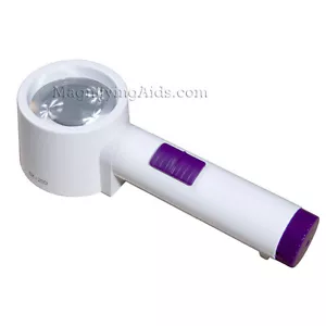 Lente di ingrandimento da supporto manuale illuminata a LED 5X / 20D SuperMag - obiettivo da 2,4 pollici - Foto 1 di 1