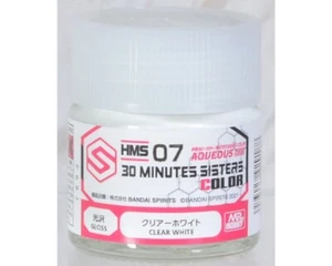 Mr. Hobby Aqueuse Hobby Couleur 30 Min. Transparent Blanc (10ml) HMS07 Modélisme - Photo 1/5