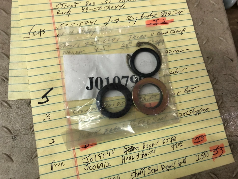 kit de reparo vintage Jeep Crown J010799 selo de mudança  - Imagem 1 de 2