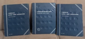 Kanadische kleine Cent Sammlung 1920 bis heute 3 Whitman Folder - mit 85 Münzen - Bild 1 von 4