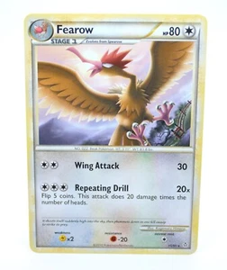 Fearow 15/95 Raro Heartgold y Soulsilver Unleashed 2010 - Tarjeta Pokémon Juego de cartas coleccionables (casi nuevo) - Imagen 1 de 4
