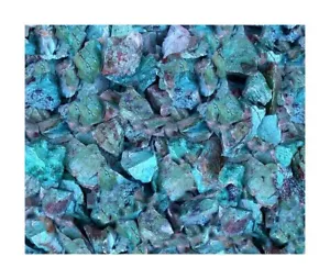2 Pound Sonoran Chrysocolla 1 Inch To 3 Inch Tumble Gemstone Gem Stone Rough - Picture 1 of 1