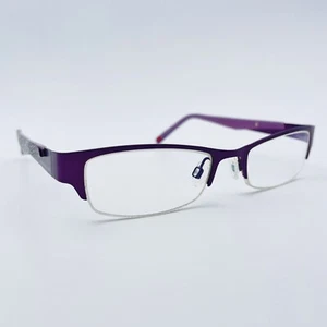 KAREN MILLEN eyeglasses PURPLE HALF RIM glasses frame MOD: KM 24 - Picture 1 of 9