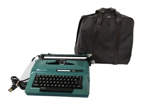Rare Smith Corona Electra 3LMA Automatic Vintage Electric Typewriter Case NO INK - Imagen 1 de 15
