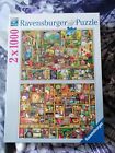 Ravensburger 2 X 1000 Piece Jigsaw Puzzles Garden Shed & Kitchen Cupboard SEALED