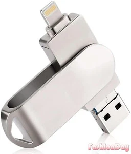 USB 3.0 OTG Flash Drive Memory Stick For iPhone 6/7/X/XS/11/12/13/14 iPad - Afbeelding 1 van 10
