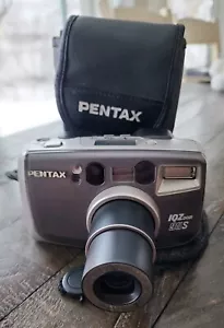 Pentax IQZoom 95S Point & Shoot 35mm Film Camera w/ Case Tested & Works - Picture 1 of 2