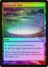 Blinkmoth Well FOIL Mirrodin HEAVILY PLD Land Uncommon MAGIC MTG CARD ABUGames