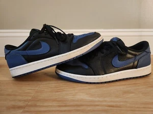 Nike Air Jordan 1 Low OG Mystic Navy Size 8.5 CZ0790-041 Blue White Black - Picture 1 of 5
