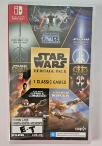 Star Wars Heritage Pack Switch Brand New Game (2023 Fighting Racing Shooter RPG) - Picture 1 of 6