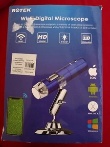 Wireless Digital Microscope 1920*1080P,1000X Mag,WIFI Handheld Zoom Endoscope  - Picture 1 of 4