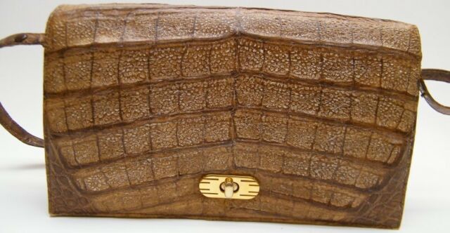 Lot of vintage bags including five in crocodile, a Louis…