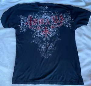 vintage t shirt 90s aqua - Picture 1 of 8