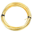 Soft Brass Wire, 1 Roll 15Ga/1.5x1.5mm 6m/19.69ft Square Craft Wire, Brass