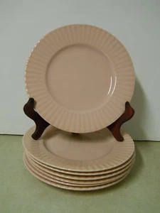 Juego de 7 platos de almuerzo de ensalada Mikasa Potpourri FA125 rosa rubor Japón rosa - Imagen 1 de 3