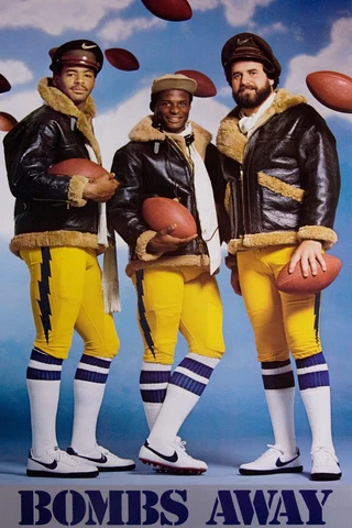 SAN DIEGO CHARGERS DAN FOUTS "BOMBS AWAY" 20X30 POSTER PRINT Cover