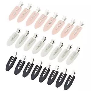 24 Pcs No Bend Hair Clips No Crease Hair Styling Clips Curl Pin Clips for Women - Picture 1 of 5