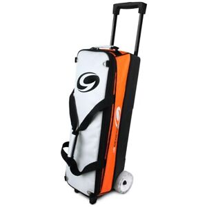 Genesis Sport Modular 3 Ball Roller Bowling Bag Orange