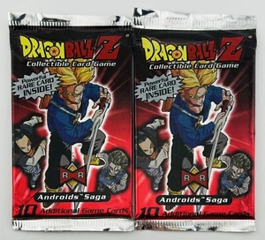 2x DBZ CCG ANDROID SAGA BOOSTER PACKS PUNTUACIÓN SELLADA VINTAGE 2001 AUTÉNTICO - Imagen 1 de 2