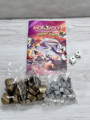 Looney Tunes Монополия Замена Домов Отелей Инструкция Буклет - Изображение 1 из 4