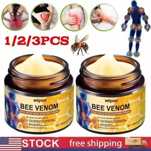 Bee Venom Joint Therapy Cream Joint & Bone Cream For Men Women Treatment USA NEW - Picture 1 of 13