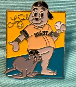SF Giants Lou Seal Marine Mammal Day pin SGA - Picture 1 of 2