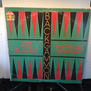 ART BLAKEY -Backgammon ~ ROULETTE 5003 wWalter Davis, Benny Golson, Dailey RARE - Picture 1 of 4
