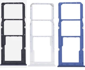 SIM Card Tray Dual Micro SD Card Holder Slot For Samsung Galaxy A21s SM-A217 OEM - Picture 1 of 4