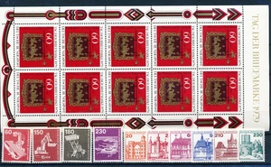 LS58113 Germany stamp day monuments fine lot MNH - Picture 1 of 1