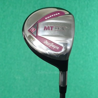 MacGregor MT Cup Face Fairway 15° 3 Wood High Launch L-55 Graphite Ladies - Image 1 of 3